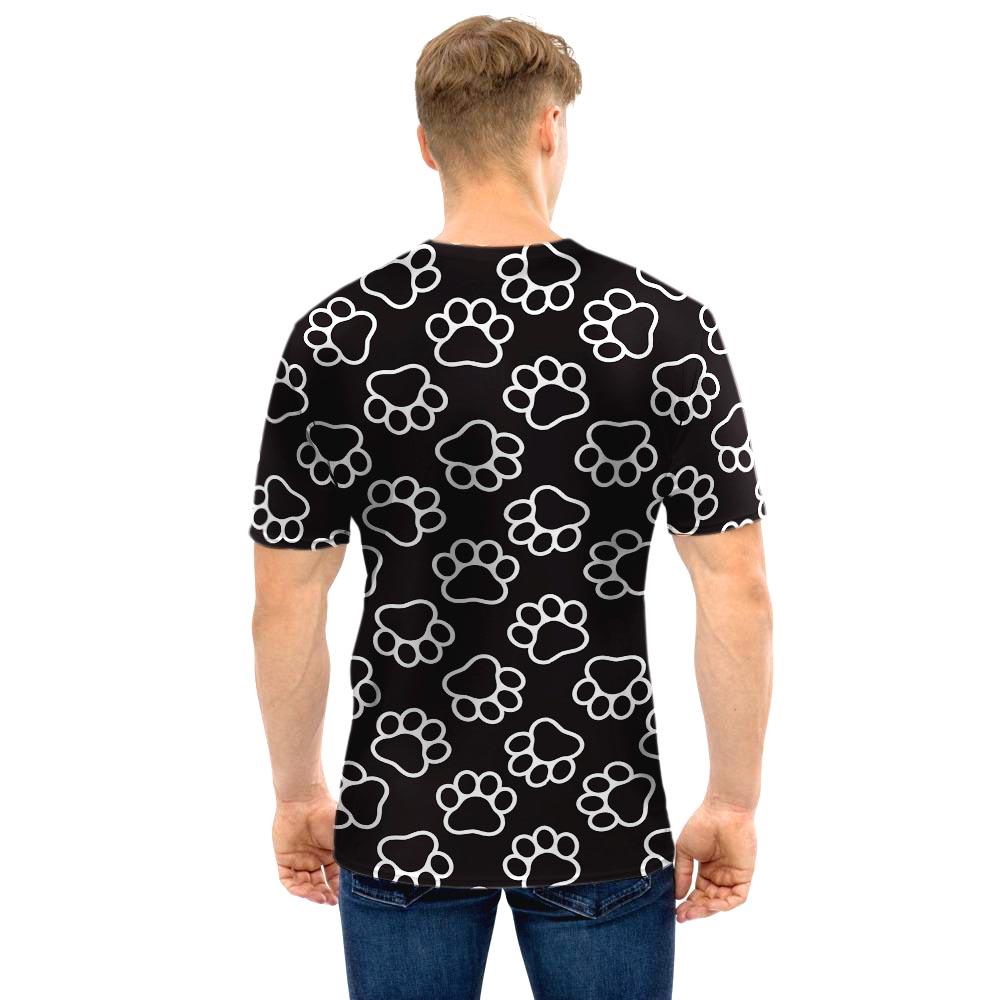 Black Paw Men T Shirt-grizzshop