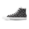 Black Paw Men's High Top Shoes-grizzshop