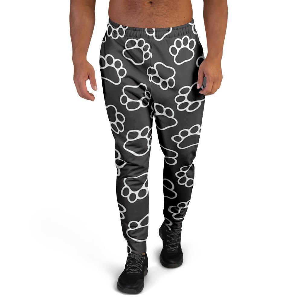 Black Paw Men's Joggers-grizzshop