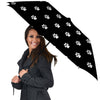 Black Paw Print Umbrella-grizzshop