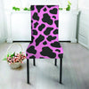 Black Pink Cow Print Chair Cover-grizzshop