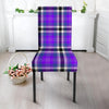 Black Purple Plaid Tartan Chair Cover-grizzshop