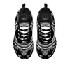 Black Skull Bandana Print Black Sneaker-grizzshop