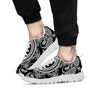 Black Skull Bandana Print White Sneaker-grizzshop