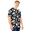 Black Skull Men T Shirt-grizzshop