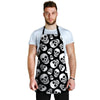 Black Skull Men's Apron-grizzshop