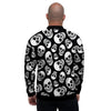 Black Skull Men's Bomber Jacket-grizzshop