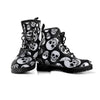 Black Skull Women's Boots-grizzshop