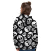 Black Skull Women's Hoodie-grizzshop