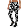 Black Skull Women's Joggers-grizzshop