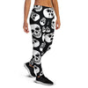 Black Skull Women's Joggers-grizzshop