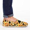 Black Sunflower Canvas Shoes-grizzshop