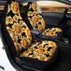 Black Sunflower Car Seat Covers-grizzshop