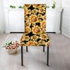 Black Sunflower Chair Cover-grizzshop