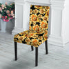 Black Sunflower Chair Cover-grizzshop