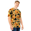 Black Sunflower Men T Shirt-grizzshop