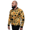 Black Sunflower Men's Bomber Jacket-grizzshop