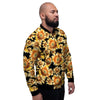 Black Sunflower Men's Bomber Jacket-grizzshop