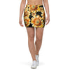 Black Sunflower Mini Skirt-grizzshop