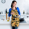 Black Sunflower Women's Apron-grizzshop