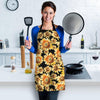 Black Sunflower Women's Apron-grizzshop