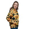 Black Sunflower Women's Hoodie-grizzshop