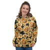 Black Sunflower Women's Hoodie-grizzshop