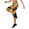 Black Sunflower Women's Leggings-grizzshop