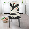 Black Swan Pattern Print Chair Cover-grizzshop