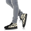 Black Swan Pattern Print Men Women's High Top Shoes-grizzshop