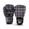 Black Tartan Plaid Boxing Gloves-grizzshop