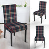 Black Tartan Plaid Chair Cover-grizzshop