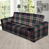 Black Tartan Plaid Sofa Cover-grizzshop