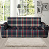 Black Tartan Plaid Sofa Cover-grizzshop