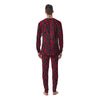 Black Thorns Horror Print Pattern Men's Pajamas-grizzshop