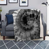 Black Tie Dye Blanket-grizzshop