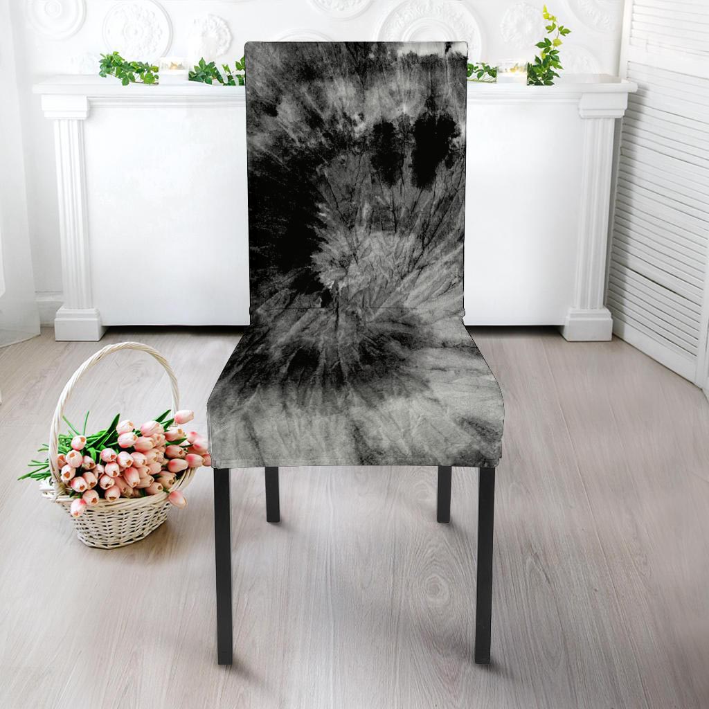 Black Tie Dye Chair Cover-grizzshop