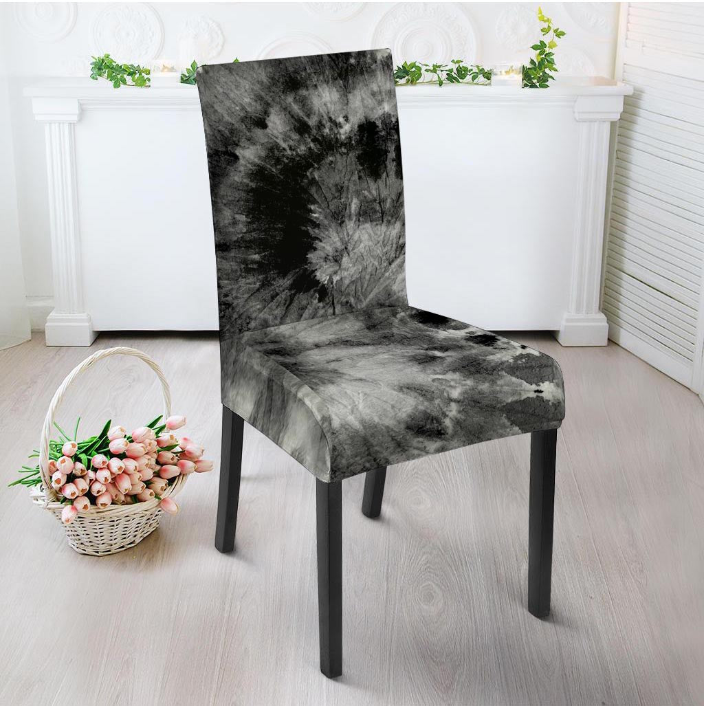 Black Tie Dye Chair Cover-grizzshop