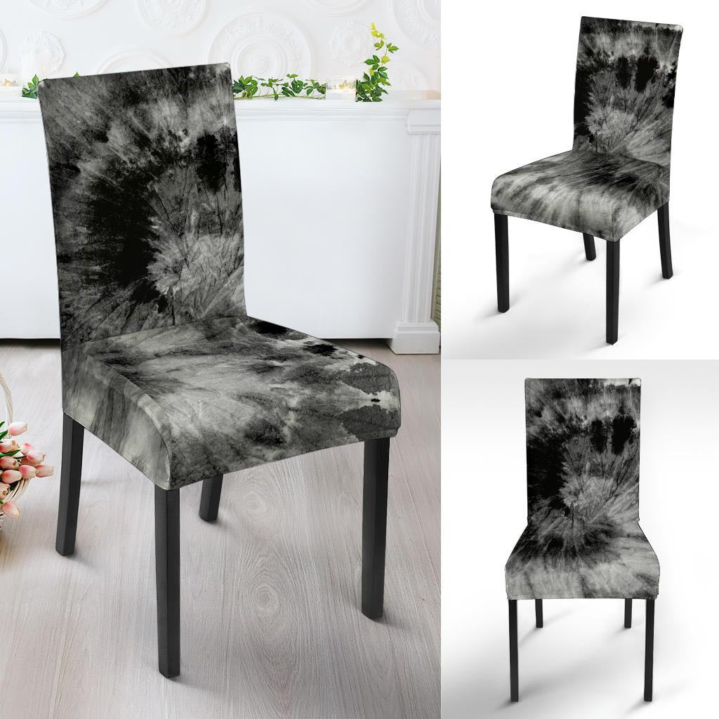 Black Tie Dye Chair Cover-grizzshop