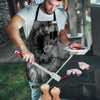 Black Tie Dye Men's Apron-grizzshop