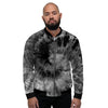 Black Tie Dye Men's Bomber Jacket-grizzshop