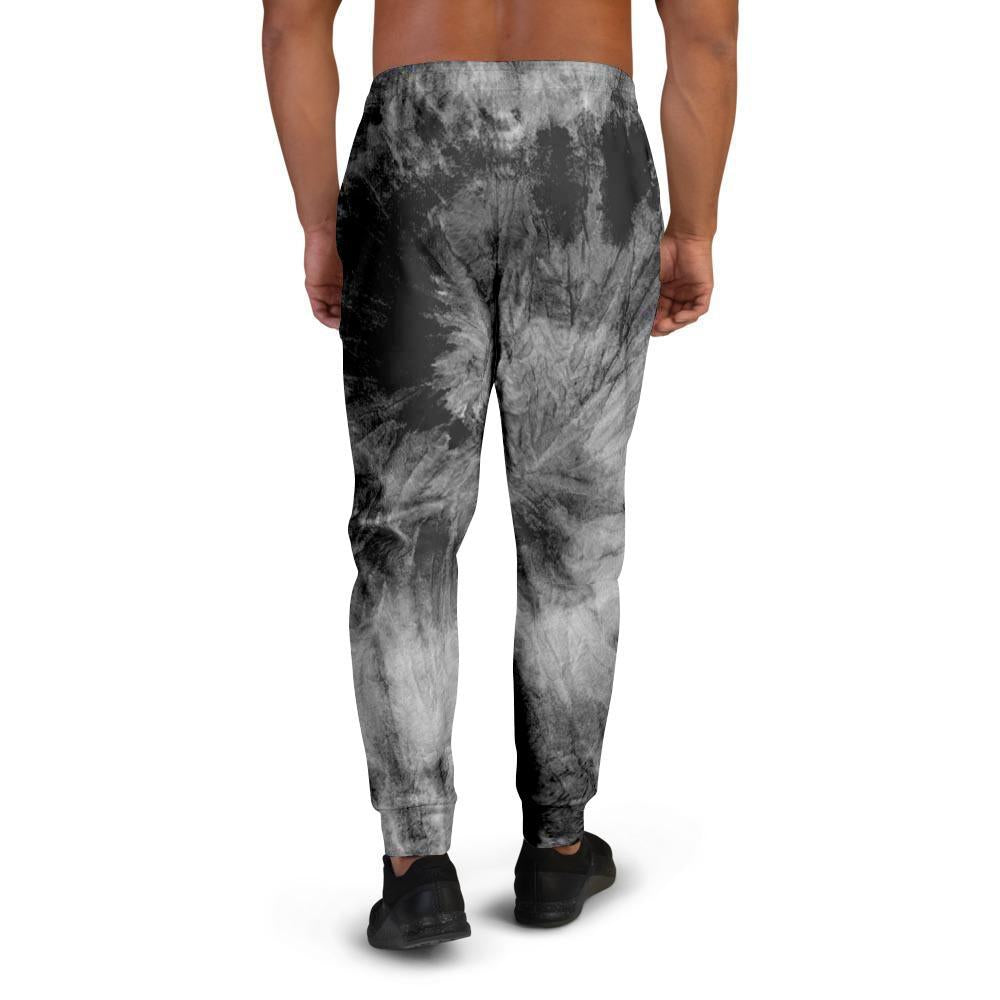 Black Tie Dye Men's Joggers-grizzshop