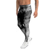 Black Tie Dye Men's Leggings-grizzshop