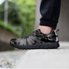 Black Tie Dye Men's Sneakers-grizzshop