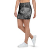 Black Tie Dye Mini Skirt-grizzshop