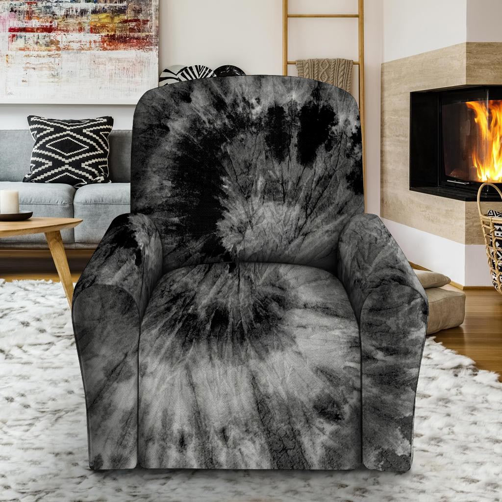 Black Tie Dye Recliner Cover-grizzshop