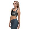 Black Tie Dye Sports Bra-grizzshop