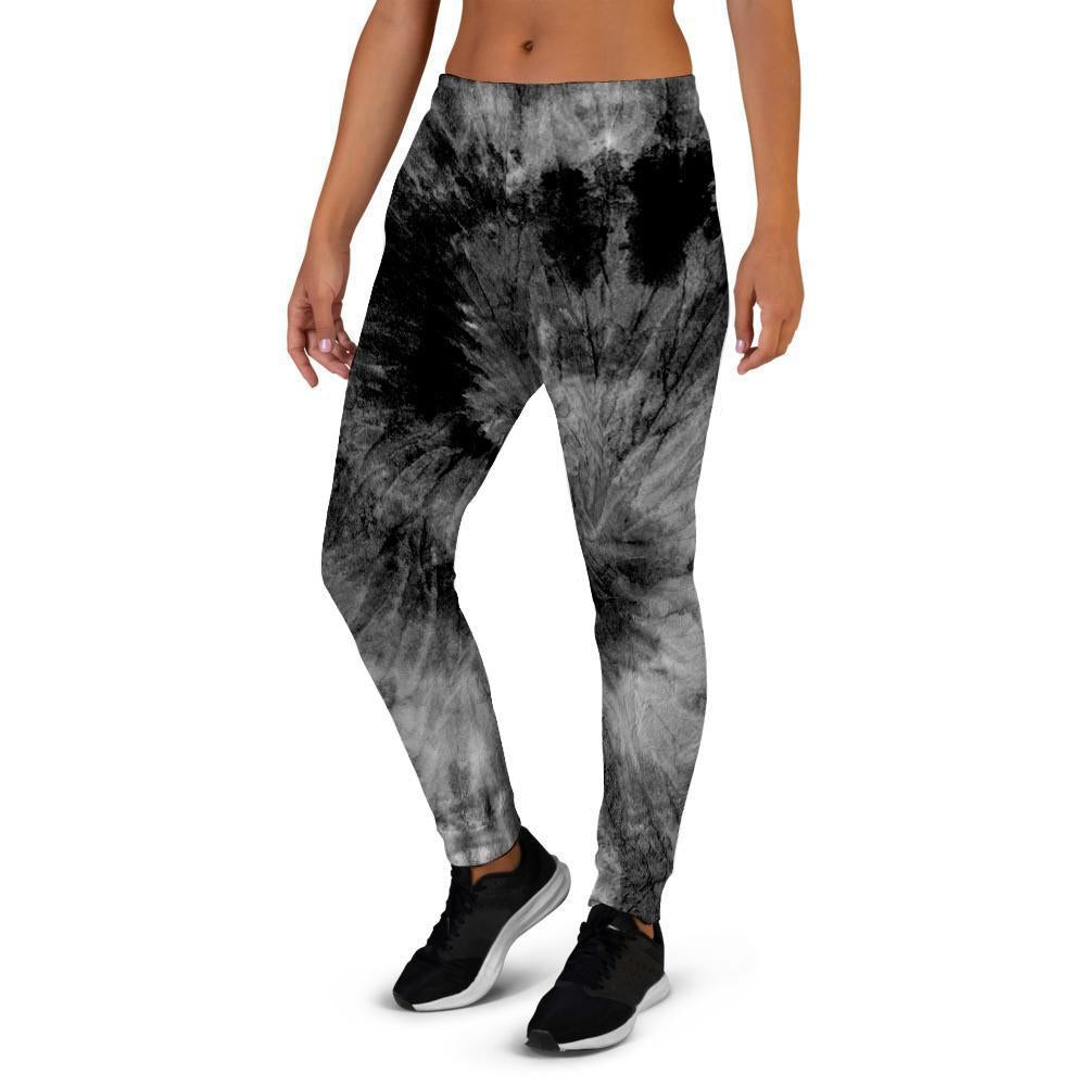 Black Tie Dye Women's Joggers-grizzshop