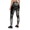 Black Tie Dye Women's Leggings-grizzshop