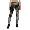 Black Tie Dye Women's Leggings-grizzshop